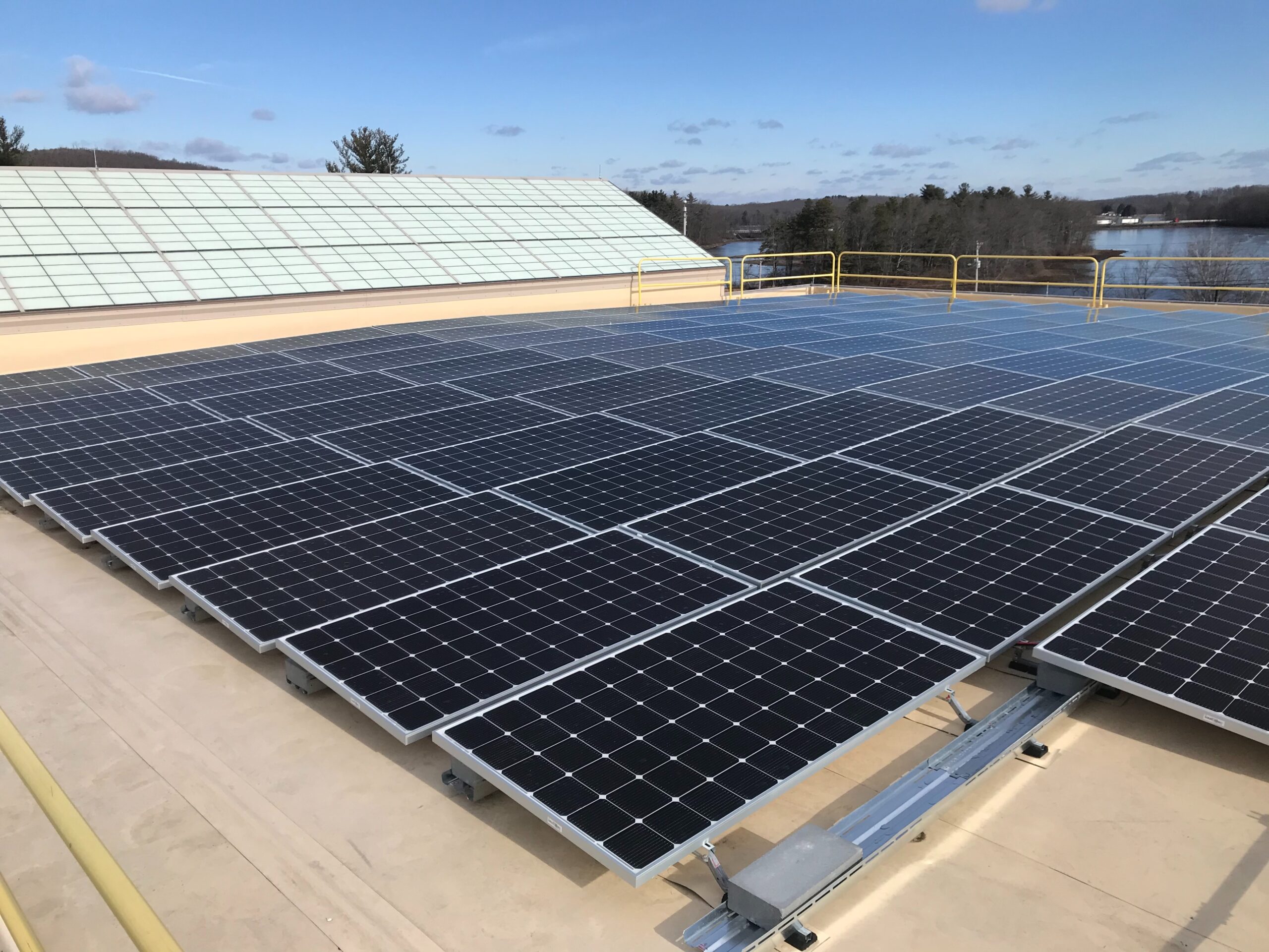 Auburn Middle School Solar Install