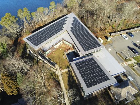 Eastham, MA, Library Solar Panels