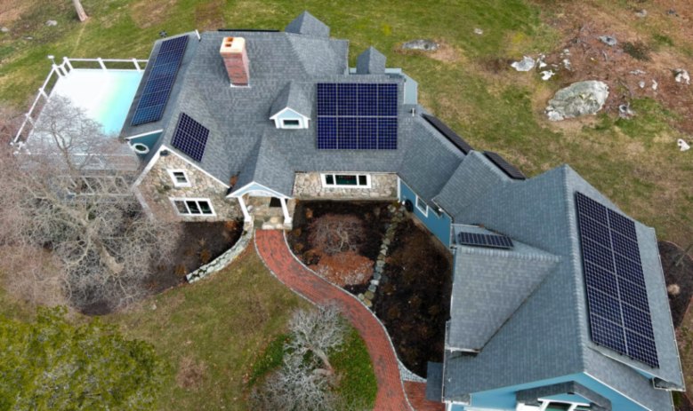 Solar panels for home in Massachusetts